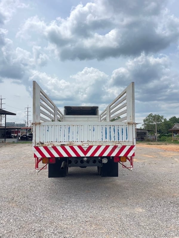 ISUZU FTR 240แรงม้า รถบรรทุก 6ล้อ กระบะคอกสูง ปี2013