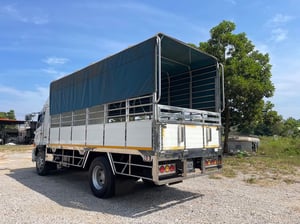 HINO FG 240แรงม้า รถบรรทุก 6ล้อ กระบะเหล็ก ปี2017