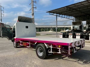 HINO XZU 150แรงม้า รถบรรทุก 6ล้อ พื้นเรียบ ปี2014 เลขไมล์น้อยกว่า 100,000 กม.