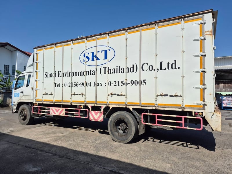 MITSUBISHI FUSO FM 240แรงม้า รถบรรทุก 6ล้อ ตู้แห้ง ฿ 500,000 - ปี2551 เลขไมล์น้อยกว่า 500,000 กม.