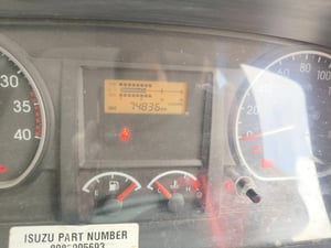 ISUZU FRR 210แรงม้า รถบรรทุก 6ล้อ ดั้มพ์ ปี2019 เลขไมล์ 74,836 กม.