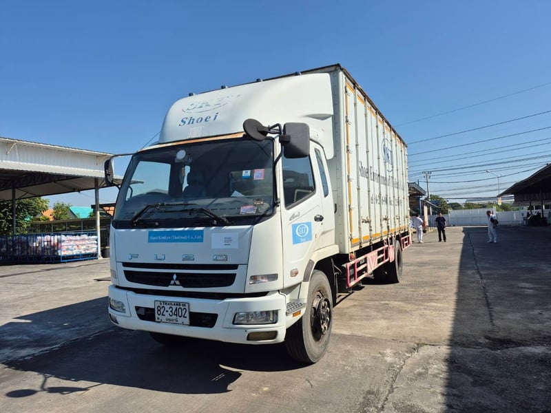 MITSUBISHI FUSO FM 240แรงม้า รถบรรทุก 6ล้อ ตู้แห้ง ฿ 500,000 - ปี2551 เลขไมล์น้อยกว่า 500,000 กม.