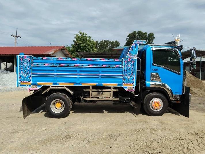 ISUZU FRR 210แรงม้า รถบรรทุก 6ล้อ ดั้มพ์ เลขไมล์น้อยกว่า 100,000 กม.