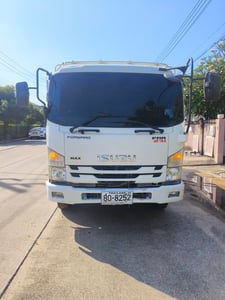 ISUZU FRR 210แรงม้า รถบรรทุก 6ล้อ ดั้มพ์ ปี2019 เลขไมล์ 74,836 กม.