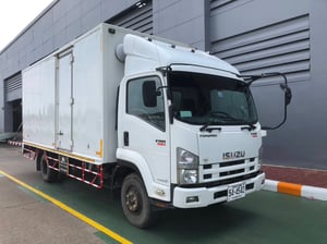 ฿ 650,000 -  ขายด่วน ISUZU FRR190 ปี66 ตู้แห้ง   สวย พร้อมใช้