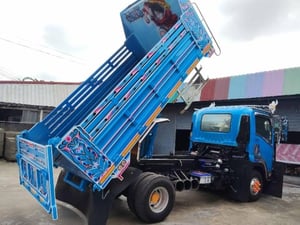 ISUZU FRR 210แรงม้า รถบรรทุก 6ล้อ ดั้มพ์ เลขไมล์น้อยกว่า 100,000 กม.