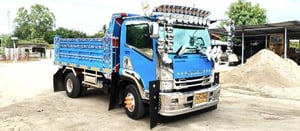ISUZU FRR 210แรงม้า รถบรรทุก 6ล้อ ดั้มพ์ เลขไมล์น้อยกว่า 100,000 กม.