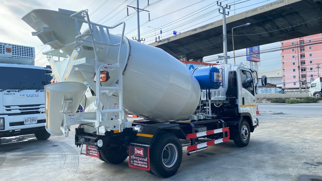 รถโม่ผสมปูน 3Q