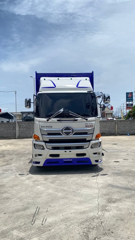 HINO FL 260แรงม้า รถบรรทุก 10ล้อ กระบะคอกสูง ปี2016