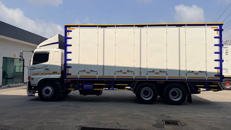 HINO FL 260แรงม้า รถบรรทุก 10ล้อ ตู้แห้ง ปี2016