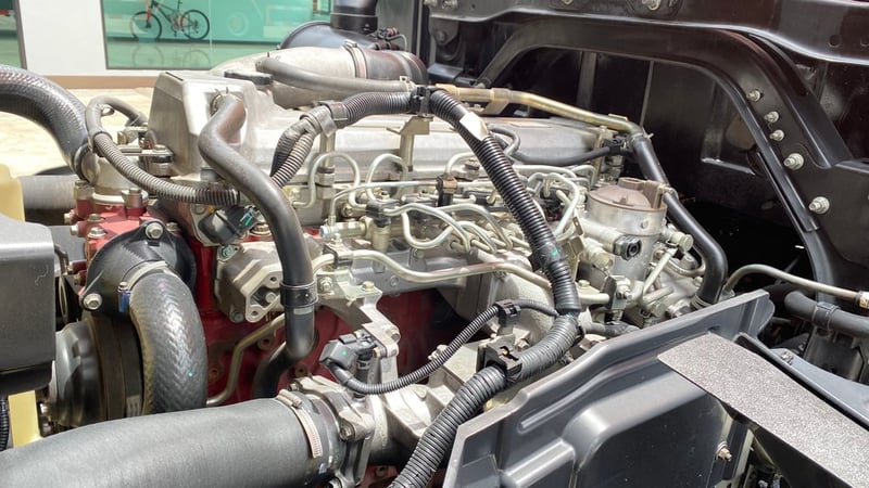 HINO FL 260แรงม้า รถบรรทุก 10ล้อ ตู้แห้ง ปี2016