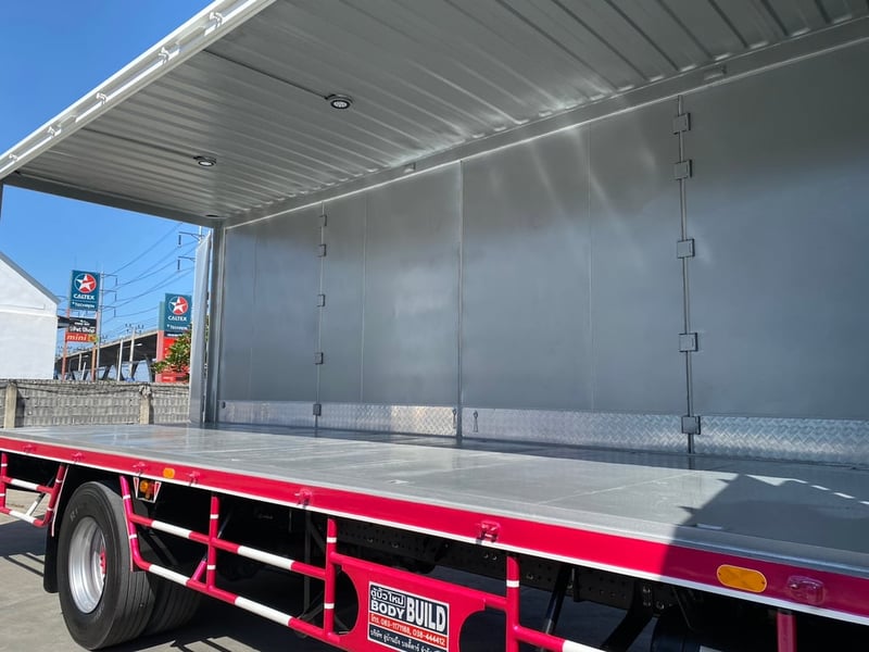 HINO FG 240แรงม้า รถบรรทุก 6ล้อ ตู้แห้ง ปี2018