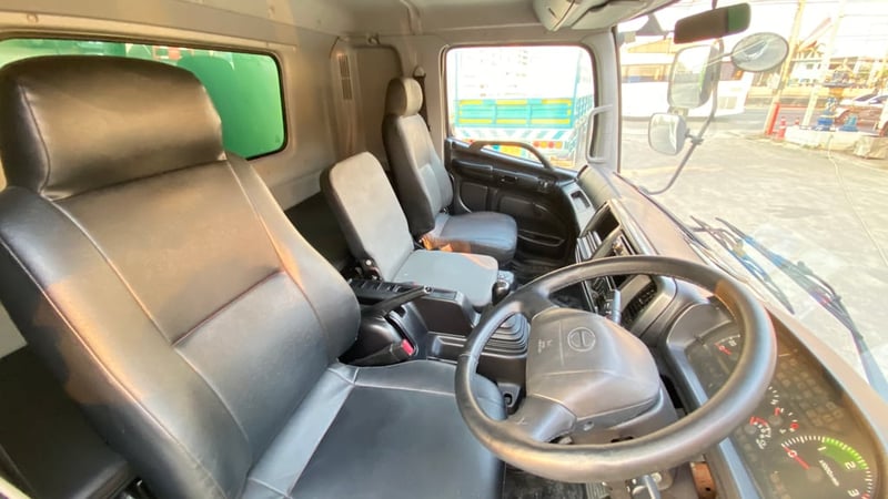 HINO FG 212แรงม้า รถบรรทุก 6ล้อ ตู้แห้ง ปี2012