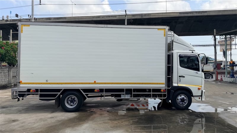 HINO FC 175แรงม้า รถบรรทุก 6ล้อ ตู้เย็น ปี2020 มือเดียว ไม่เคยเกิดเหตุ