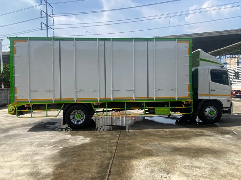 HINO FG 212แรงม้า รถบรรทุก 6ล้อ ตู้แห้ง ปี2013 HINO FG 212แรงม้า รถบรรทุก 6ล้อ ตู้แห้ง ปี2013