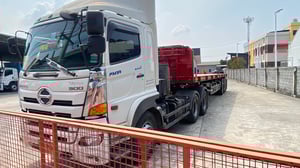 หัวลาก พร้อมหาง Hino + หางพนัสฯ 3 คาน