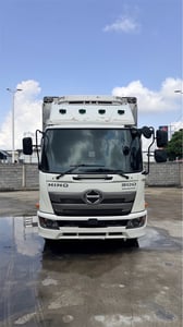 HINO FC 175แรงม้า รถบรรทุก 6ล้อ ตู้เย็น ปี2020 มือเดียว ไม่เคยเกิดเหตุ