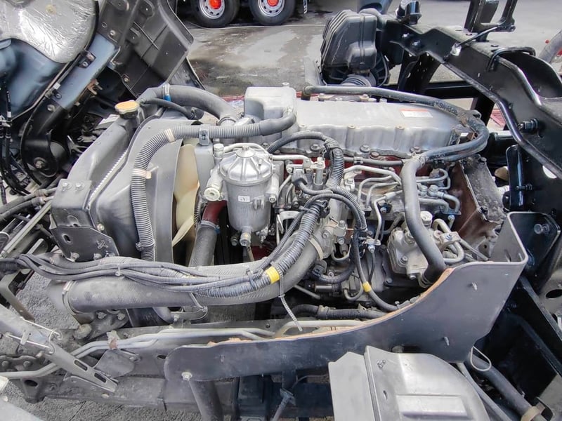 HINO FC 175แรงม้า รถบรรทุก 6ล้อ โม่ผสมปูน ปี2017