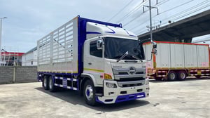 HINO FL 260แรงม้า รถบรรทุก 10ล้อ กระบะคอกสูง ปี2016