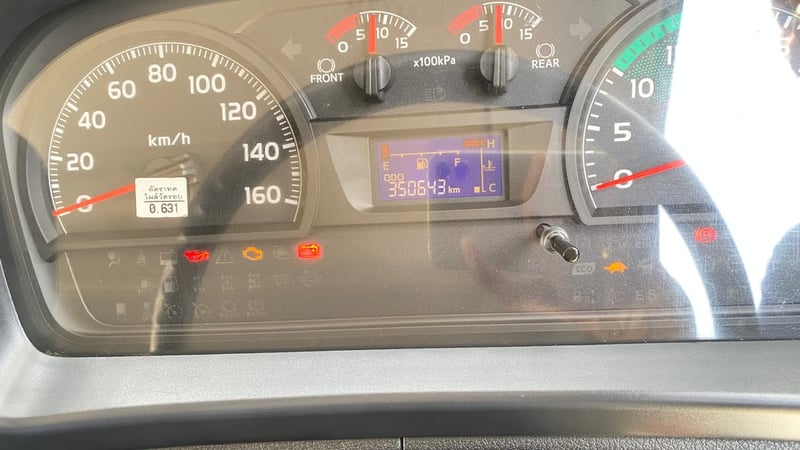 HINO FL 260แรงม้า รถบรรทุก 10ล้อ กระบะคอกสูง ปี2016