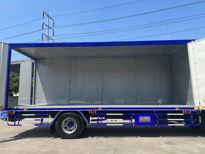 HINO FG 212แรงม้า รถบรรทุก 6ล้อ ตู้แห้ง ปี2013