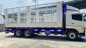 HINO FL 260แรงม้า รถบรรทุก 10ล้อ กระบะคอกสูง ปี2016