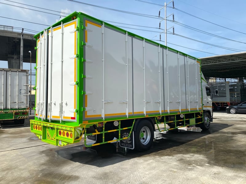 HINO FG 212แรงม้า รถบรรทุก 6ล้อ ตู้แห้ง ปี2013 HINO FG 212แรงม้า รถบรรทุก 6ล้อ ตู้แห้ง ปี2013