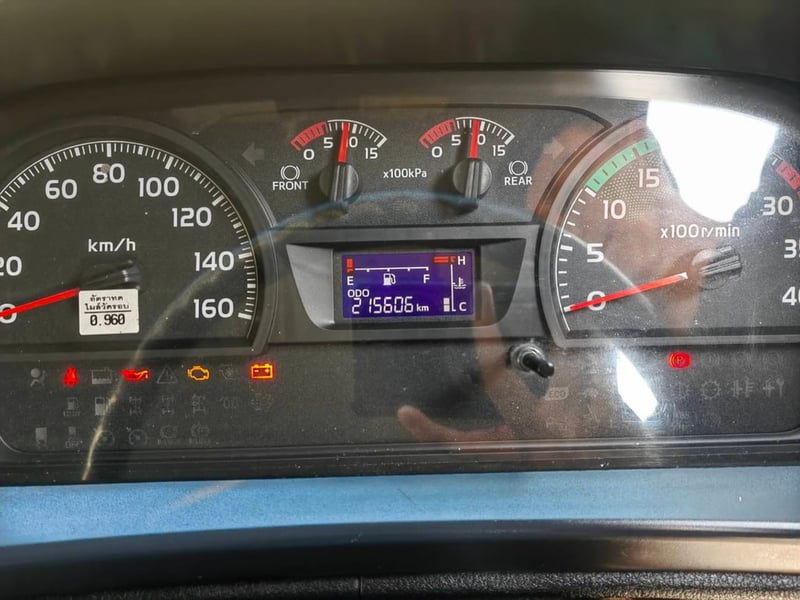 HINO FG 240แรงม้า รถบรรทุก 6ล้อ ตู้แห้ง ปี2018