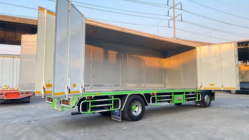 HINO FG 212แรงม้า รถบรรทุก 6ล้อ ตู้แห้ง ปี2012