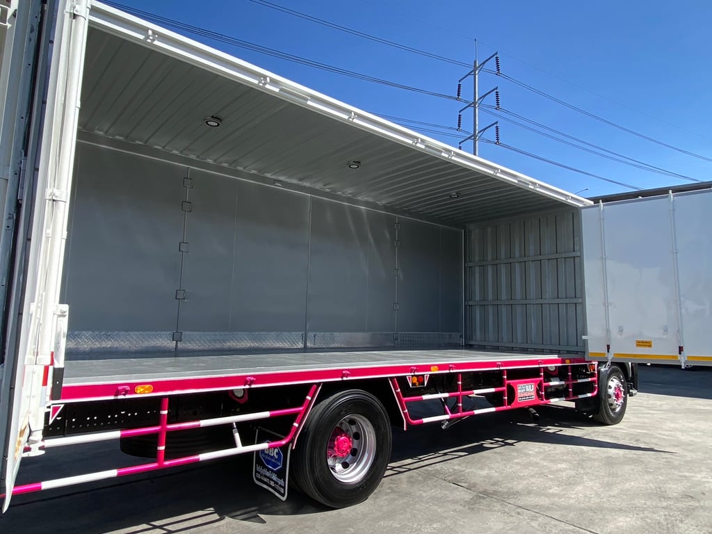 HINO FG 240แรงม้า รถบรรทุก 6ล้อ ตู้แห้ง ปี2018 HINO FG 240แรงม้า รถบรรทุก 6ล้อ ตู้แห้ง ปี2018