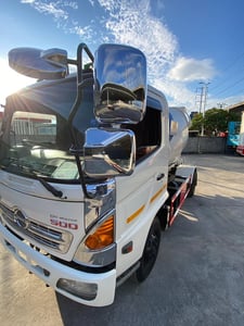 HINO FC 175แรงม้า รถบรรทุก 6ล้อ โม่ผสมปูน ปี2017
