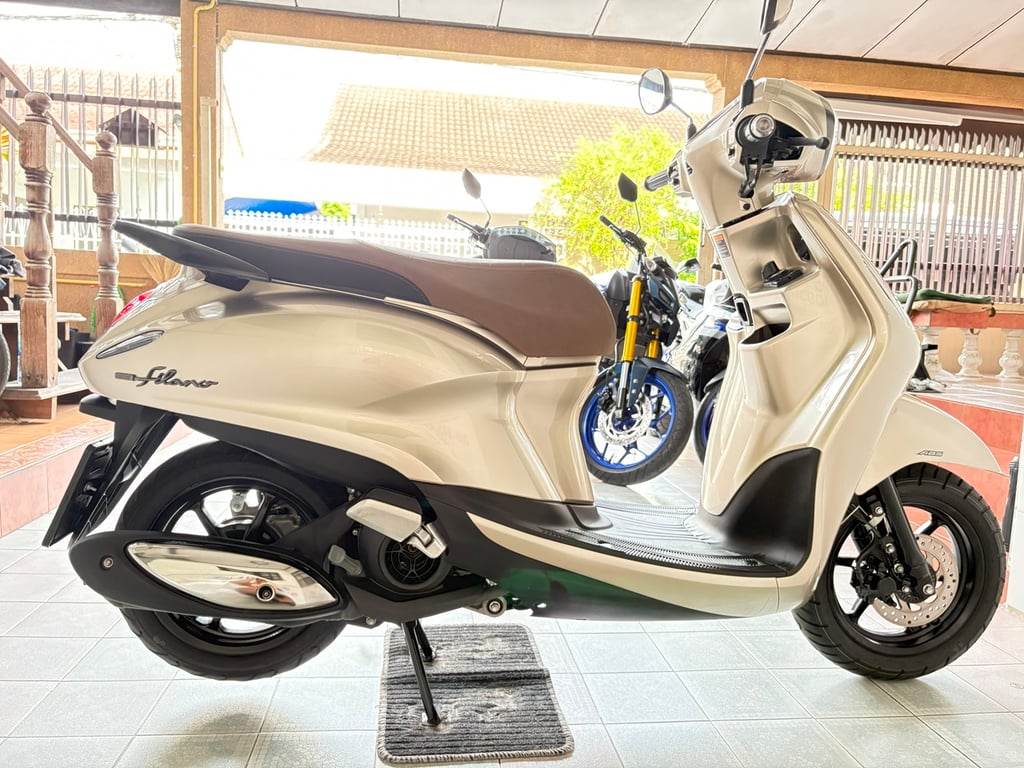 Grand Filano ABS Connected มีรับประกัน สภาพพร้อมใช้งาน รถมือเดียว ไม่เคยล้ม ไม่เคยชน เอกสารครบ วิ่ง5000  ปี67