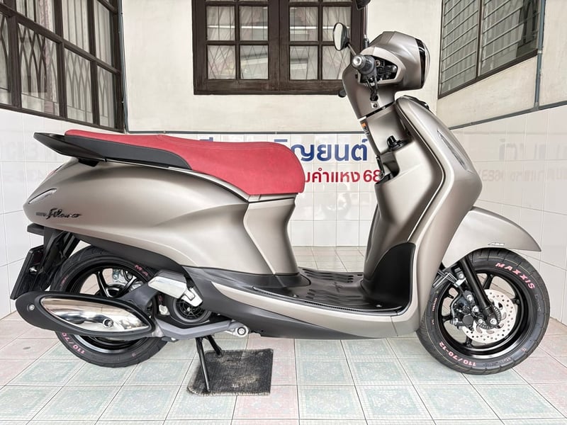 Yamaha Grand Filano Hybrid Connected ABS วิ่ง 2000 โล ปี68 Yamaha Grand Filano Hybrid Connected ABS วิ่ง 2000 โล ปี68