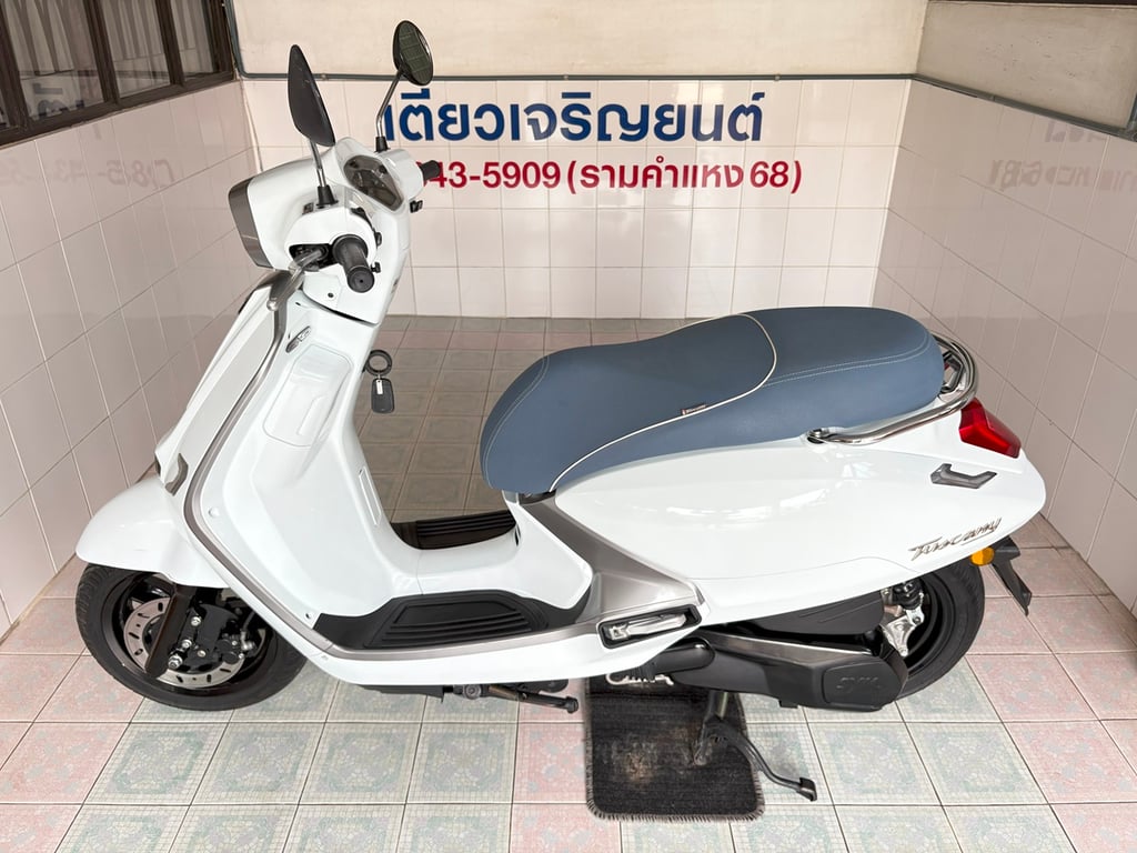Tuscany150 Keyless ไมล์แท้ สภาพใสกริ๊บ รถมือเดียว ไม่เคยล้ม สีเดิมบางๆ จัดส่งได้ทั่วไทย มีเก็บปลายทาง วิ่ง1000 ปี68 Tuscany150 Keyless ไมล์แท้ สภาพใสกริ๊บ รถมือเดียว ไม่เคยล้ม สีเดิมบางๆ จัดส่งได้ทั่วไทย มีเก็บปลายทาง วิ่ง1000 ปี68