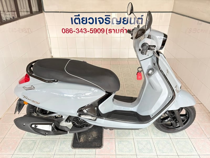 Tuscany150 Keyless กุญแจ2ชุด เอกสารครบ มีรับประกัน เครื่องดี ศูนย์ดี ชุดสีสวย ผ่อนได้ ไม่ต้องค้ำ วิ่ง6000 กลางปี66