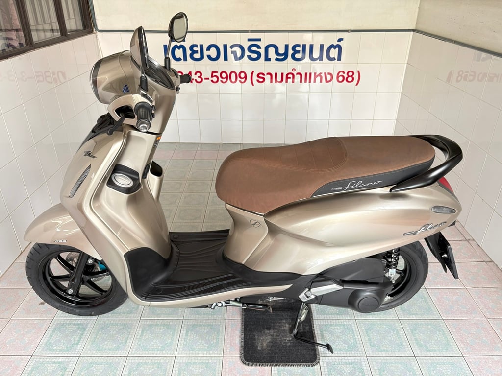 Grand Filano ABS Connected มีรับประกัน สภาพพร้อมใช้งาน รถมือเดียว ไม่เคยล้ม ไม่เคยชน เอกสารครบ วิ่ง5000  ปี67