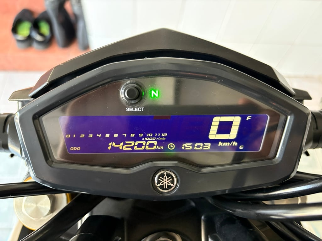 Yamaha M-Slaz วิ่ง 14000 โล ปี62