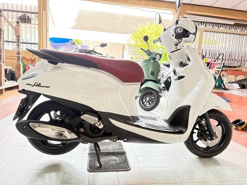 Grand Filano ABS Connected สภาพซื้อจอด รถมือเดียว มีสมุดคู่มือ เอกสารครบ มีรับประกัน จัดส่งได้ทั่วไทย วิ่ง8000 ปลายปี66