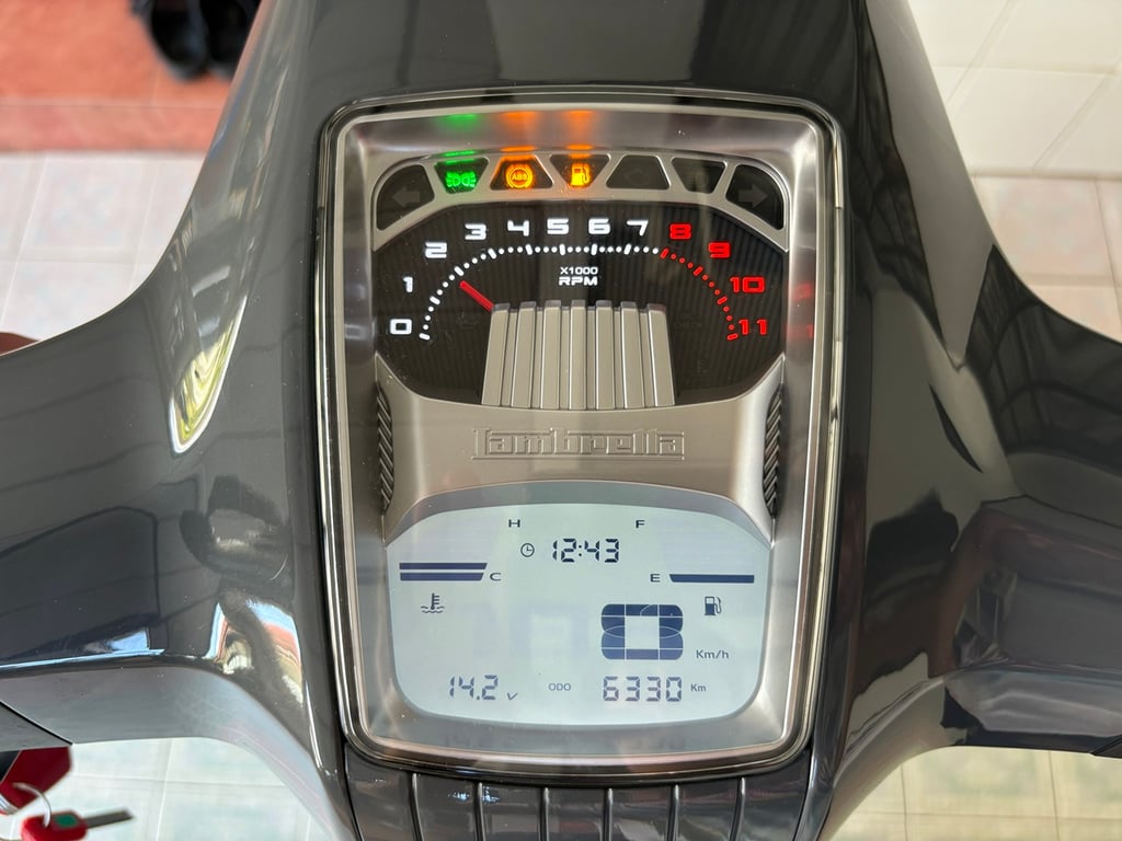 Lambretta X200 วิ่ง 6000 โล ปี67 Lambretta X200 วิ่ง 6000 โล ปี67
