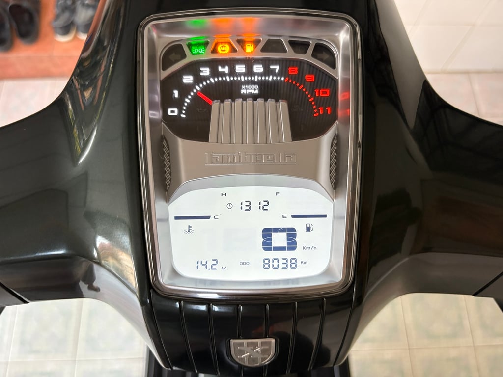 Lambretta X300 วิ่ง 8000 โล ปี66
