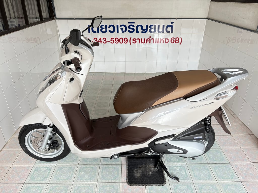 Lead125 4V สภาพซื้อจอด รถมือเดียว เอกสารครบ จัดส่งได้ มีเก็บปลายทาง ออกง่าย ดาวน์ต่ำ ไม่ต้องค้ำ วิ่ง6000 ปี66