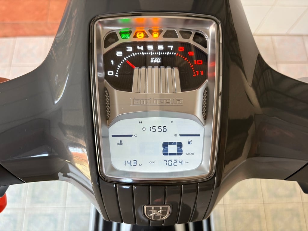 Lambretta X200 GP วิ่ง 7000 โล ปี68