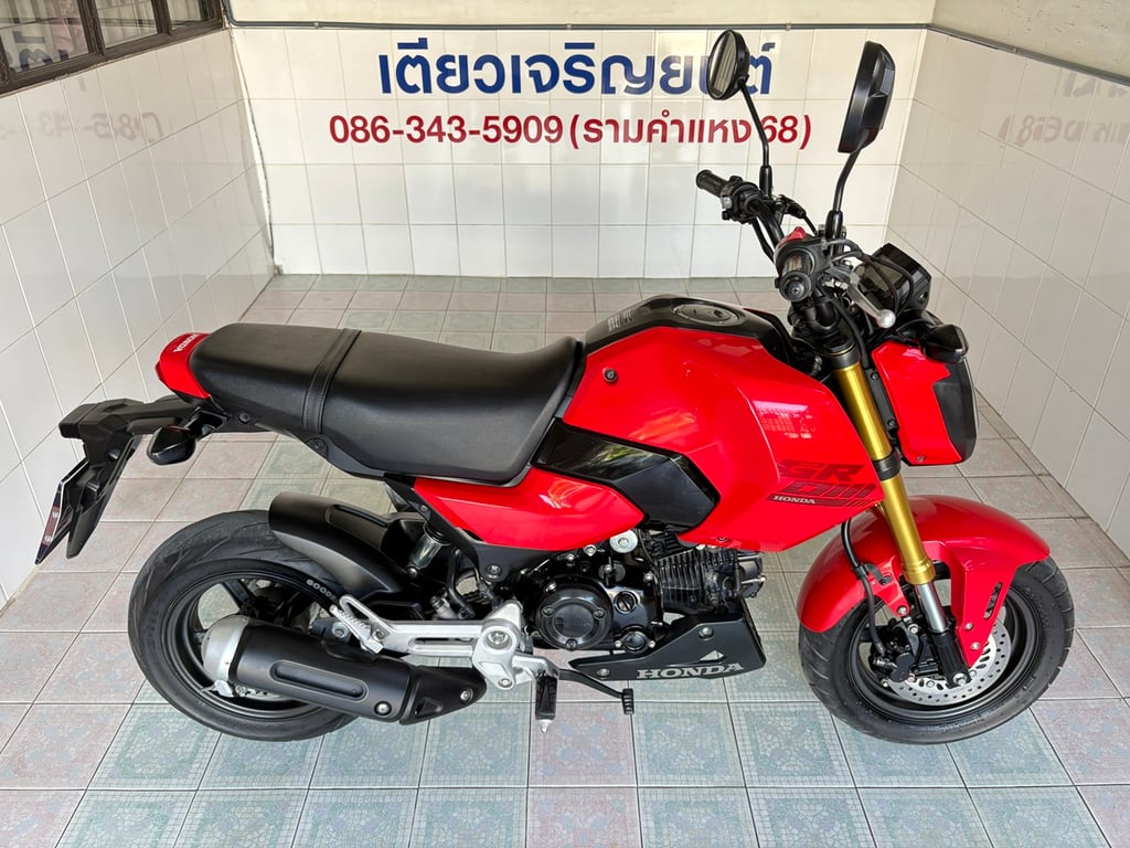 Honda GROM วิ่ง9000 โล ปี67 Honda GROM วิ่ง9000 โล ปี67