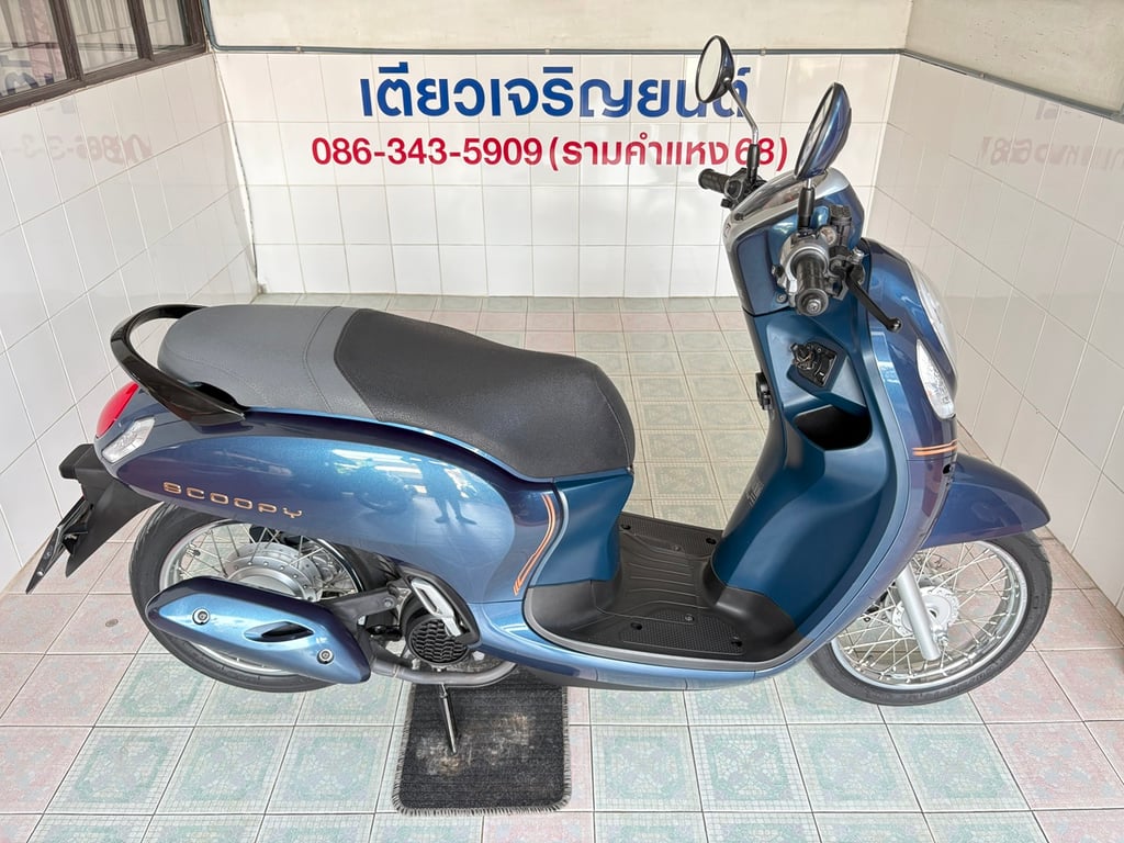 Scoopy-i รถบ้านแท้ มือเดียว สภาพเดิม ใช้งานน้อย ชุดสีสวย เอกสารครบ จัดส่งได้ทั่วไทย มีเก็บปลายทาง วิ่ง8000 ปี64