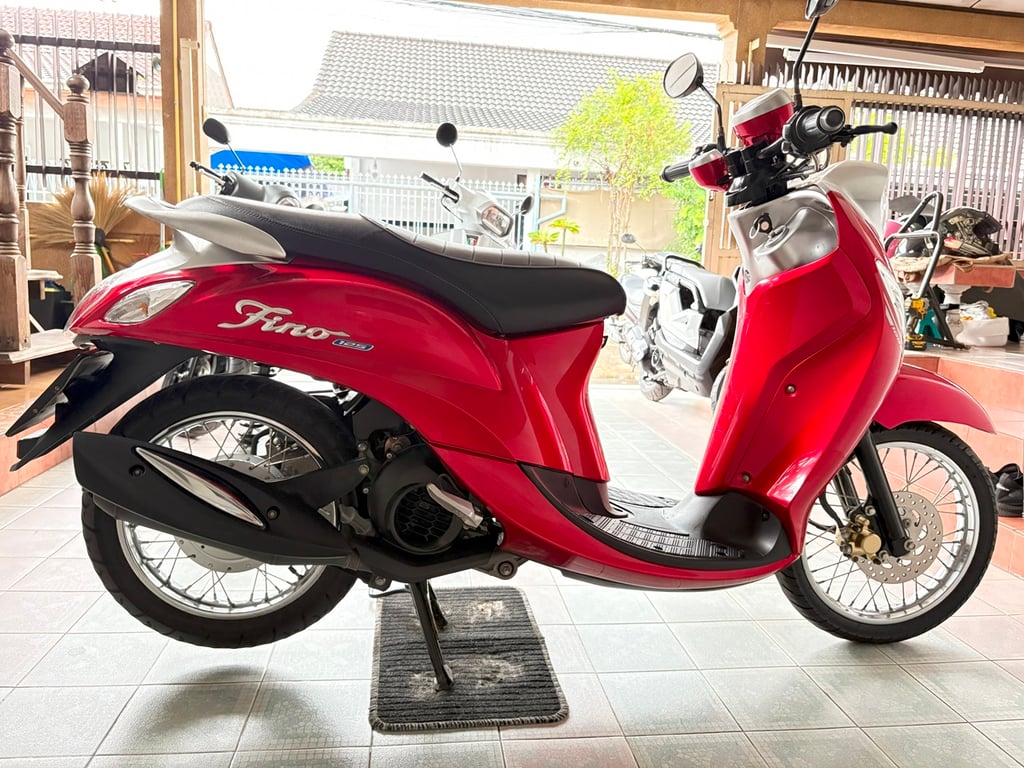 Fino125 มีรับประกัน ผ่อนได้ จัดส่งได้ทั่วไทย มีเก็บปลายทาง รถใช้น้อย สภาพดี ไม่ล้ม ไม่ชน วิ่ง6000 ปลายปี66
