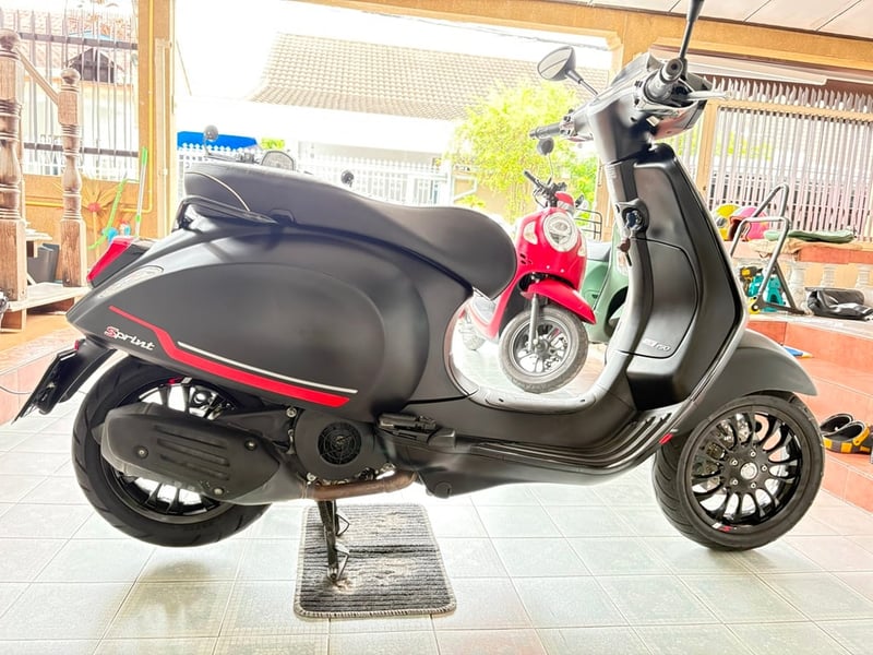 Sprint150S IGET ABS สีเดิมโรงงาน ตัวถังสวยไม่บุบ สภาพพร้อมขับ รถใช้งานน้อย เครื่องดี มีรับประกัน วิ่ง7000 กลางปี67