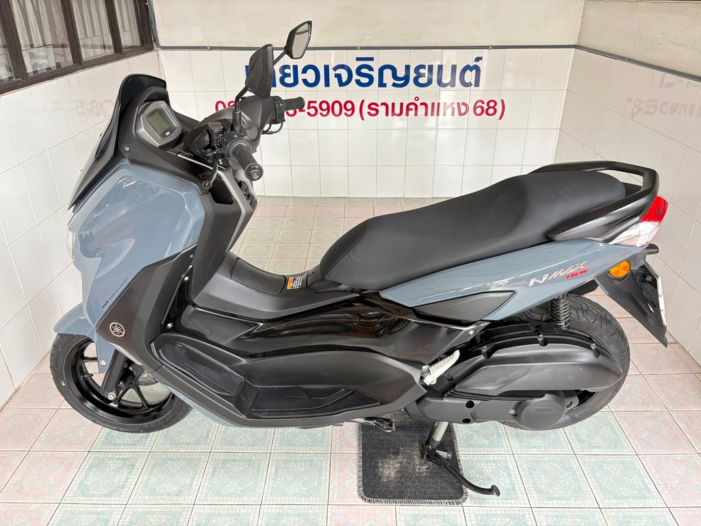N-Max โฉม2023 สมุดคู่มือครบ มีรับประกัน เจ้าของเก่าดูแลดี เครื่องเดิมแห้งๆ ชุดสีไม่มีรอย ออกรถง่าย ไม่ต้องค้ำ วิ่ง8000 ปลายปี66