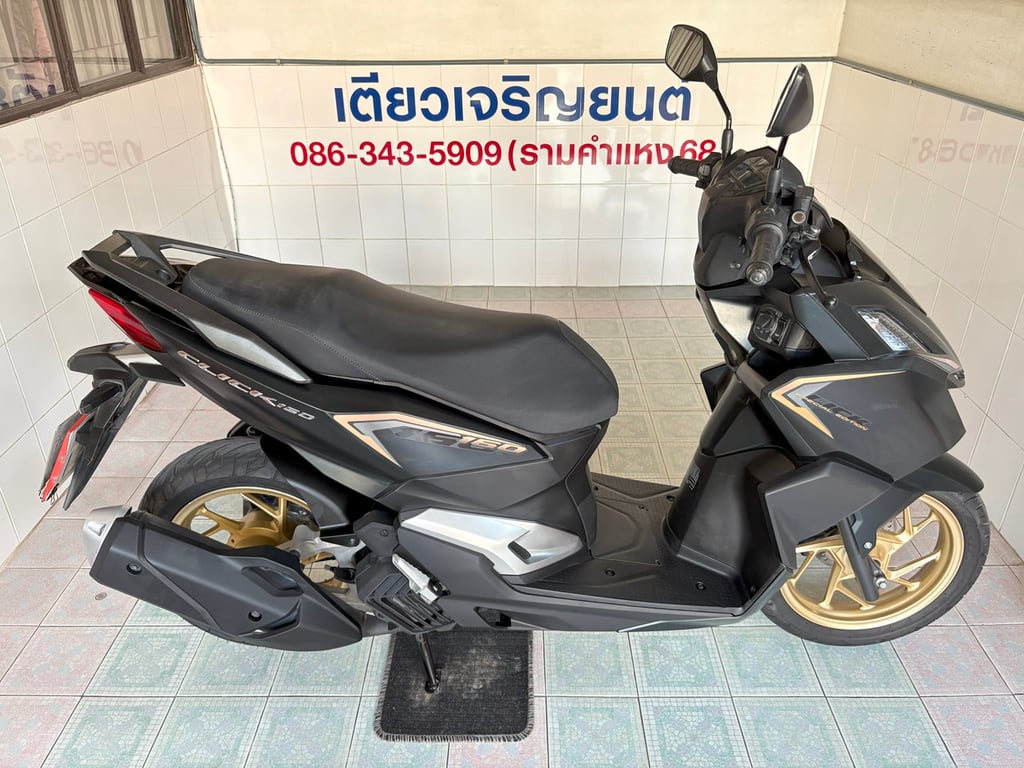 Click160i สภาพเดิม ไม่ล้ม ไม่ชน ไม่จมน้ำ เครื่องดี เอกสารครบ จัดส่งได้ทั่วไทย มีเก็บปลายทาง วิ่ง8000 ปี66