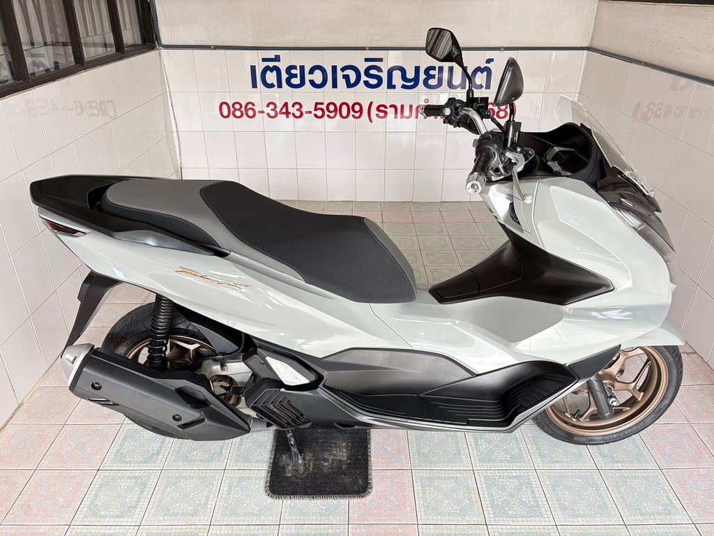 PCX160 ABS โฉม2023 ผ่อนได้ ไม่ต้องค้ำ มีประกัน มีเก็บปลายทาง เอกสารครบ สภาพใสกริ๊บ เครื่องเดิม ศูนย์ดี วิ่ง6000 ปลายปี66