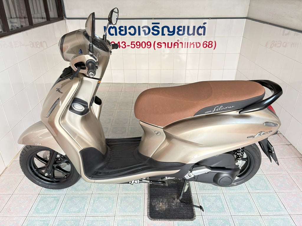 Grand Filano ABS Connected สภาพพร้อมใช้งาน รถมือเดียว ไม่เคยล้ม ไม่เคยชน เอกสารครบ วิ่ง5000 ปี67
